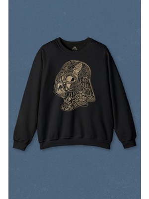 So Cool Unisex Sweatshirt Star Wars Darth Vader Anakin Skywalker Baskılı Sweat