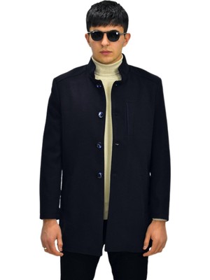 Baglan Erkek Hakim Yaka Kaşe Kaban BGL-ST03412