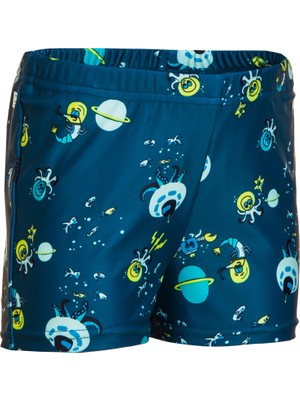 Decathlon Nabaiji Bebek Yıkanabilir Boxer Mayo - Mavi / Baskılı