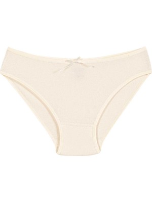 Yıldız Çamaşır Yıldız 6'lı Bayan Likralı Çizgili Kaşkorse Bikini Külot Q3550