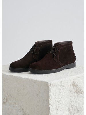 Boris Becker Kahve Renk Süet Bot