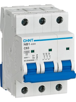 Chint Nb1 Serisi / 4 Kutuplu 10KA / C Tipi 40A Oto