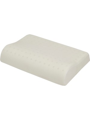 Simple The Pillow Visco Hava Kanallı Ortopedik Yastık. Büyük Boy Boyun Destek Yastığı 60*40*12/8 cm + Yedek Yastık Kılıfı