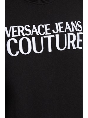 Versace Jeans Couture Pamuklu Bisiklet Yaka Sweat Erkek Sweat 74GAIT02 CF01T 899