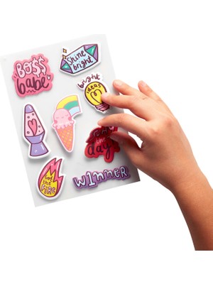 Ooly   Ooly Sticker Stash Çıkartma Seti - Girl Boss