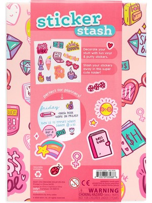 Ooly   Ooly Sticker Stash Çıkartma Seti - Girl Boss