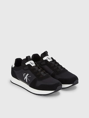 Calvin Klein Erkek Runner Sock Lace Up Sneaker