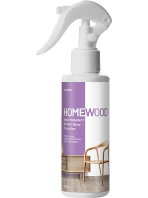 Nasiol Homewood Su İtici,Ömür Uzatan Ev Ahşap Yüzeyler Nano Kaplama-1 Yıl Dayanım-150ml-Ahşap Koruma