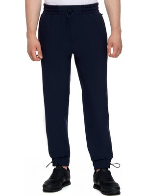 Boss Erkek Relaxed Fit Esnek Kumaş Rahat Lacivert Pantolon 50494436-404