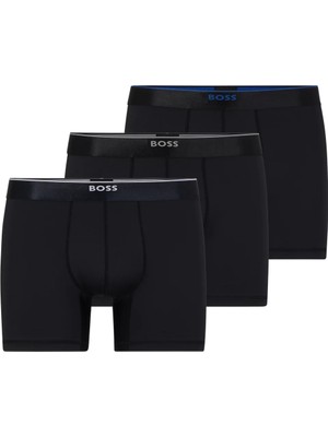 Boss Erkek Marka Logolu Beli Lastikli Siyah Boxer 50482111-001