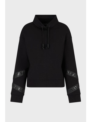 Emporio Armani Kadın Siyah Sweatshirt 6L2M6E 1JHSZ-0999