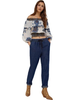 Liu Jo Kadın Mavi Jeans UA2108DS001-MAVİ