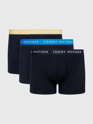 Tommy Hilfiger Erkek Dokuma Kumaş  Normal Bel  Düz Model Çok Renkli Boxer UM0UM02324-0X0