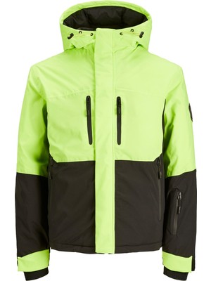 Jack & Jones Jcoalpıne Jacket Erkek Siyah4 Mont 12241637-02