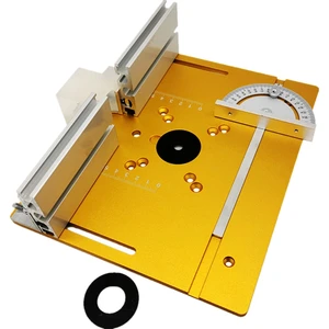 Yönlendirici Masa Ekleme Kurulu Elektrikli Ahşap Freze Çevirme Kurulu Elektrikli Ahşap Freze Masası Ağaç Işleme Tezgahı Altın (Yurt Dışından)