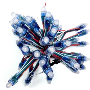 50 Adet 4 M/6.5 Metre DC5V WS2811 Tam Renkli LED Piksel Işık Modülü 12MM 10 cm Teller IP68 Su Geçirmez Rgb Dijital LED Dizeleri (Yurt Dışından)
