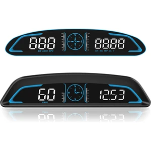 Dijital Gps Kilometre Araba Hız Yorgun Sürüş Uyarısı Aşırı Hız Alarmı Yol Ölçer ile Heads Up Display (Yurt Dışından)