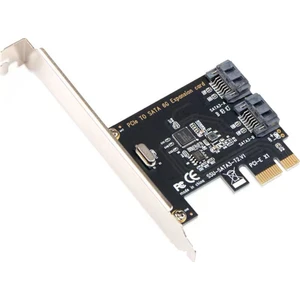 Pcıe - Sata Kartı Pcı-E Adaptörü Pcı Express - Sata3.0 Dönüştürücü 2 Bağlantı Noktalı Sata Iıı 6g Genişletme Denetleyici Kartı Adaptörü (Yurt Dışından)