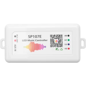Wıfı Rgb SP107E Piksel Ic Spı Müzik Bluetooth Denetleyicisi Için WS2812 SK6812 SK9822 Rgbw APA102 LPD8806 Şerit DC5-24V (Yurt Dışından)