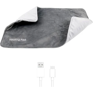 Isıtma Minderi Battaniye Ofis Koltukları Tip C Kablolu Ped Isıtıcı Hızlı Isıtma Elektrikli Sıcak Isıtma Yastığı (A) (Yurt Dışından)