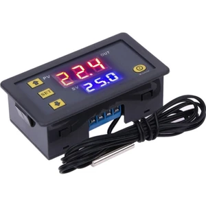 W3230 AC110-220V Prob Hattı 20A Dijital Sıcaklık Kontrolü Isı/soğutma Kontrol Cihazı ile LED Ekran Termostat
