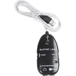 Gitar - USB Arabirim Bağlantı Kablosu Adaptörü / Pc Kayıt Cd'si Stüdyo Dizüstü Bilgisayar (Yurt Dışından)