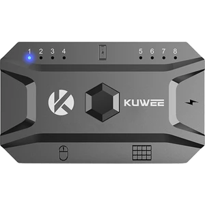 Bluetooth Hub USB 5.0 Dönüştürücü Kablolu Klavye ve Fare - Kablosuz Hub Adaptörü Tablet, Dizüstü Bilgisayar, Mobil Için 8 Cihaz Desteği (Yurt Dışından)