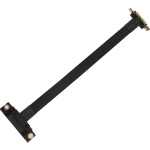 Pcıe X1 Yükseltme Kablosu Çift 90 Derece Dik Açı Pcıe 3.0 X1 - X1 Uzatma Kablosu 8gbps Pcı Express 1x Yükseltme Kartı 20CM (Yurt Dışından)
