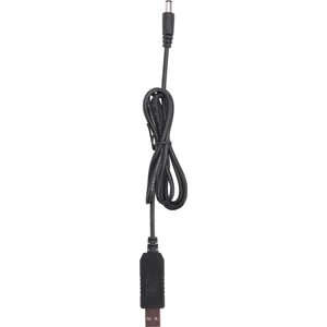 USB Dc 5V - Dc 12V 2.1mm x 5.5mm Modül Dönüştürücü Dc Varil Erkek Konnektör Jakı Güç Kablosu Fişi, USB - Dc Kablosu -1m (5V - Dc 12V) (Yurt Dışından)