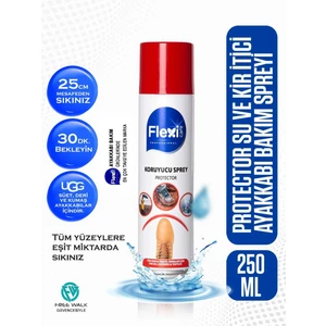 Flexi Care Protector Su ve Kir Itici Ayakkabı Bakım Spreyi 250 ml FLX-6050