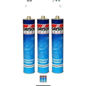 Extra Poliüretan Mastik Gri 280 ml (3 Adet)