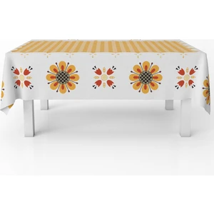 Klasik Okul Sıra Masa Örtüsü - Dertsiz, Leke Tutmaz, Kolay Temizlenir