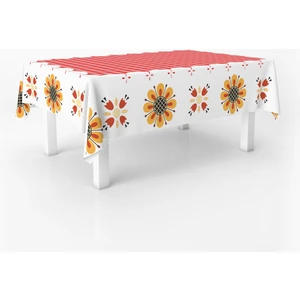 Klasik Okul Sıra Masa Örtüsü - Dertsiz, Leke Tutmaz, Kolay Temizlenir