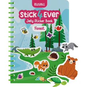 STICK4EVER - Forest (Tak Çıkar Jelly Sticker Kitabı)