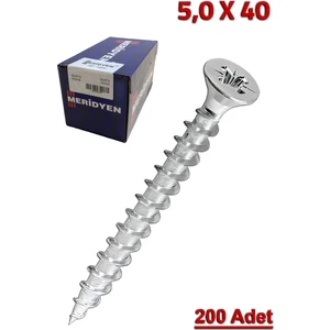 Sunta Vidası 5.0X40 (200 Adet)