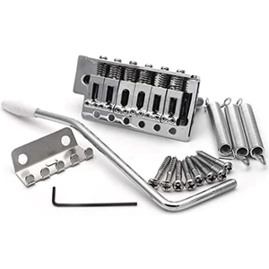 Strat Elektro Gitar Değiştirme Için Tremolo Köprü Seti Için 52.5mm Gitar, Gümüş (Yurt Dışından)