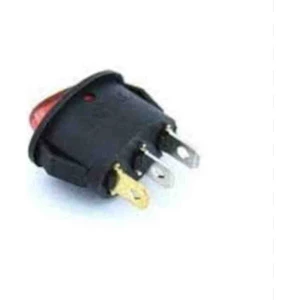 IC-134B Oval Işıklı Anahtar On-Off 3 Bacaklı Çay Makinesi Anahtar 10 Adet