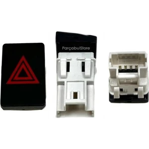 Nissan Qashqai Dörtlü Flaşör Düğmesi 2007-2013