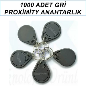 1000 Adet Gri Proximity Anahtarlık