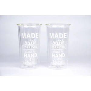 - Jumbo Glory Çift Cidarlı 2'li Desenli Bardak 350ML - 500.01.23.0113