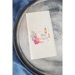 İftar Vakti Ramazan Konuşan Peçete Sunum Peçetesi