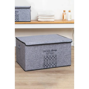 Keçe Kapaklı Çok Amaçlı Mega Plus Kutu 31 x 41 x 57 cm