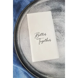 Sunum Peçetesi Better Together Konuşan Kağıt Peçete