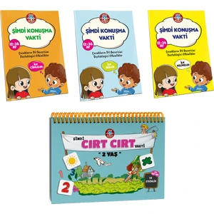 Şimdi Konuşma Vakti - Şimdi Cırt Cırt Vakti 4 Kitap