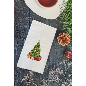 Hediye Dolu Mutlu Yıllar Yılbaşı - Yeni Yıl Peçetesi