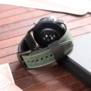 Huawei Watch Gt Gt2 E GT2E GT2PRO Gt3 Pro GT3PRO Huawei Watch 4 Pro Ultimate Deri Kordon Kayış 46 22MM