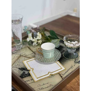 2'li Gold Kokteyl Peçetesi