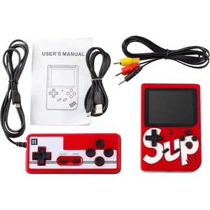 Konsol Plus Sup Atari Mini 400 Nostalji Oyunlu Çift Kol Kırmızı