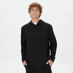 Nautıca Erkek Siyah Standart Fıt Uzun Kollu Sweatshırt KE37650T.0TB
