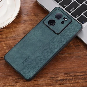 Xiaomi 13T Vintage Kabartmalı Desen Pu Cep Telefonu Kılıfı (Yurt Dışından)